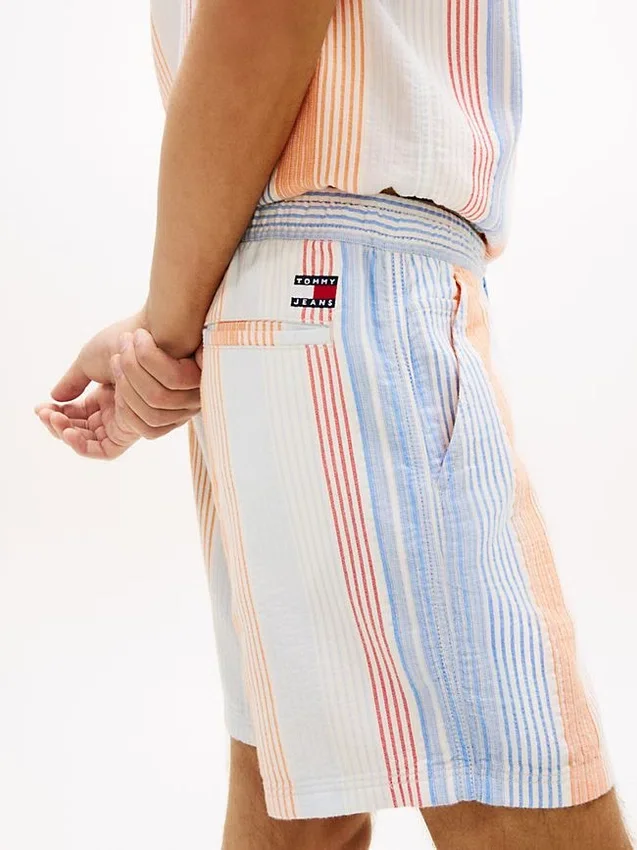 Szorty w paski Tommy Jeans Szorty w paski Tommy Jeans