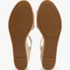 Tkane sandały na koturnie w stylu espadryli Tkane sandały na koturnie w stylu espadryli