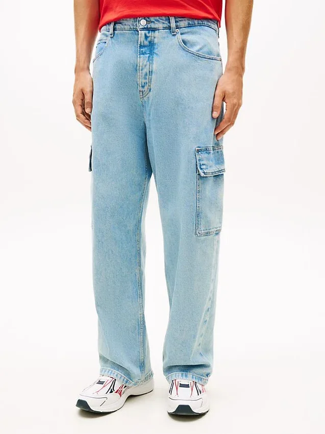Tommy Jeans Baggy Cargo Jeansy Tommy Jeans Baggy Cargo Jeansy