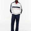 Tommy Jeans Bluza z zamkiem 1/4 i kontrastowymi wstawkami Tommy Jeans Bluza z zamkiem 1/4 i kontrastowymi wstawkami