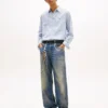 Tommy Jeans Jeansy o luźnym kroju z nadrukiem łańcuchów Tommy Jeans Jeansy o luźnym kroju z nadrukiem łańcuchów