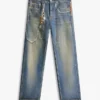 Tommy Jeans Jeansy o luźnym kroju z nadrukiem łańcuchów Tommy Jeans Jeansy o luźnym kroju z nadrukiem łańcuchów