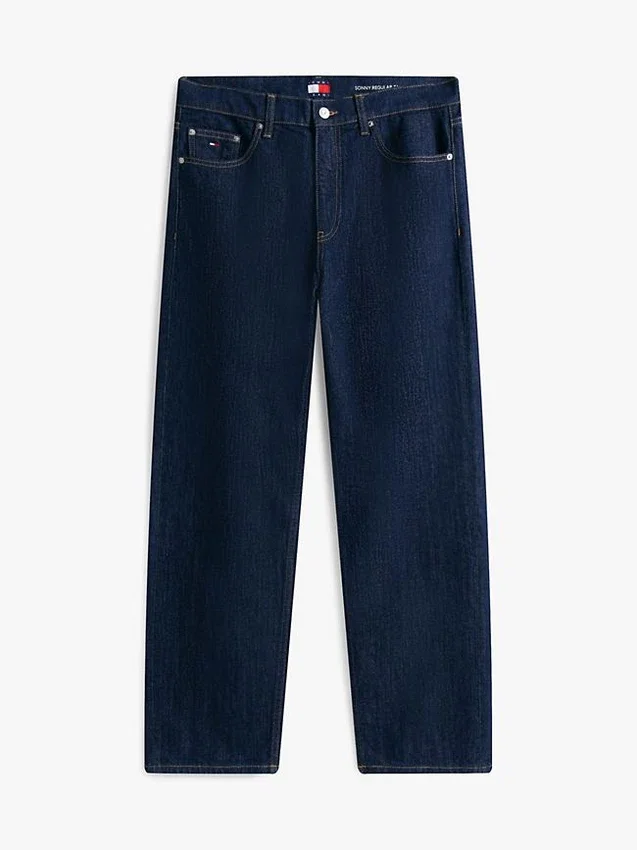 Tommy Jeans – jeansy o prostym kroju z zwężanymi nogawkami Tommy Jeans – jeansy o prostym kroju z zwężanymi nogawkami