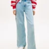Tommy Jeans Jeansy proste z efektem postarzenia Tommy Jeans Jeansy proste z efektem postarzenia