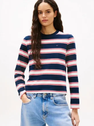 Tommy Jeans Jeansy z średnim stanem i luźnymi, szerokimi nogawkami Tommy Jeans Jeansy z średnim stanem i luźnymi, szerokimi nogawkami