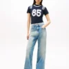 Tommy Jeans Jeansy z wysokim stanem i szerokimi nogawkami Tommy Jeans Jeansy z wysokim stanem i szerokimi nogawkami