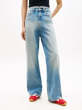Tommy Jeans Jeansy z wysokim stanem i szerokimi nogawkami Tommy Jeans Jeansy z wysokim stanem i szerokimi nogawkami