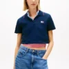 Tommy Jeans Krótka koszulka polo o prostym kroju Tommy Jeans Krótka koszulka polo o prostym kroju