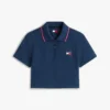 Tommy Jeans Krótka koszulka polo o prostym kroju Tommy Jeans Krótka koszulka polo o prostym kroju