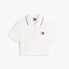 Tommy Jeans Krótka koszulka polo o prostym kroju Tommy Jeans Krótka koszulka polo o prostym kroju
