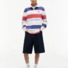 Tommy Jeans Luźna koszulka polo w paski w stylu rugby Tommy Jeans Luźna koszulka polo w paski w stylu rugby