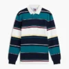 Tommy Jeans Luźna koszulka polo w paski w stylu rugby Tommy Jeans Luźna koszulka polo w paski w stylu rugby