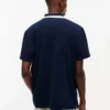 Tommy Jeans Luźna koszulka polo z zamkiem 1/4