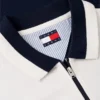Tommy Jeans Luźna koszulka polo z zamkiem 1/4