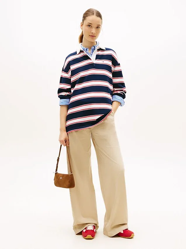 Tommy Jeans Relaxed Stripe Rugby Tommy Jeans Relaxed Stripe Rugby