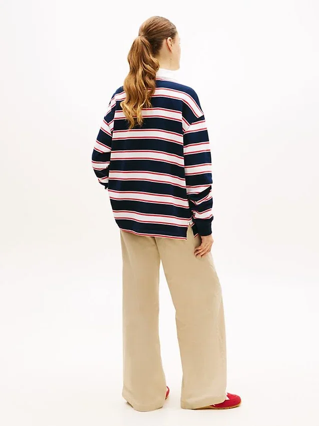 Tommy Jeans Relaxed Stripe Rugby Tommy Jeans Relaxed Stripe Rugby