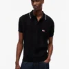 Tommy Jeans Szorty Sweter polo z krótkim rękawem