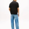 Tommy Jeans Szorty Sweter polo z krótkim rękawem Tommy Jeans Szorty Sweter polo z krótkim rękawem