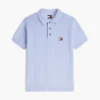 Tommy Jeans Szorty Sweter polo z krótkim rękawem Tommy Jeans Szorty Sweter polo z krótkim rękawem