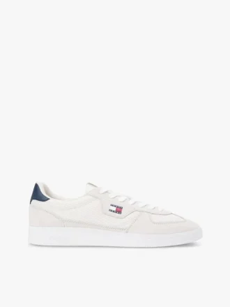 Tommy Jeans – trampki typu skater o mieszanej fakturze