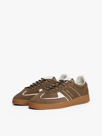 Tommy Jeans Zamszowe trampki typu skater