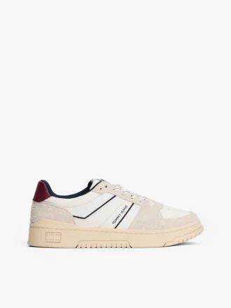 Tommy Jeans Zamszowe trampki z podeszwą typu cupsole