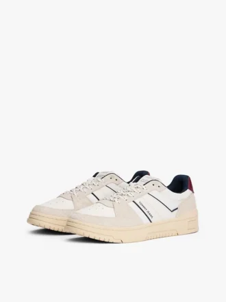 Tommy Jeans Zamszowe trampki z podeszwą typu cupsole