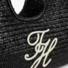 Torba maxi z rafii z monogramem
