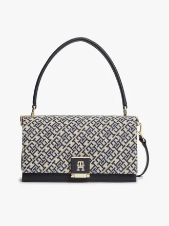Torba na ramię z zapięciem Monogram Jacquard Torba na ramię z zapięciem Monogram Jacquard