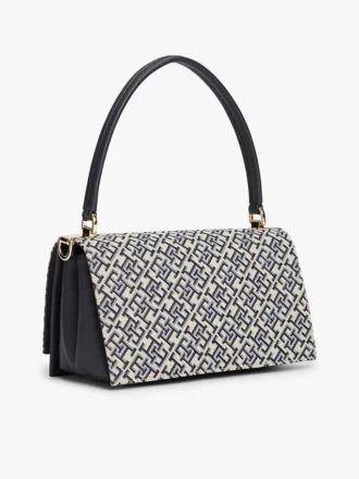 Torba na ramię z zapięciem Monogram Jacquard Torba na ramię z zapięciem Monogram Jacquard