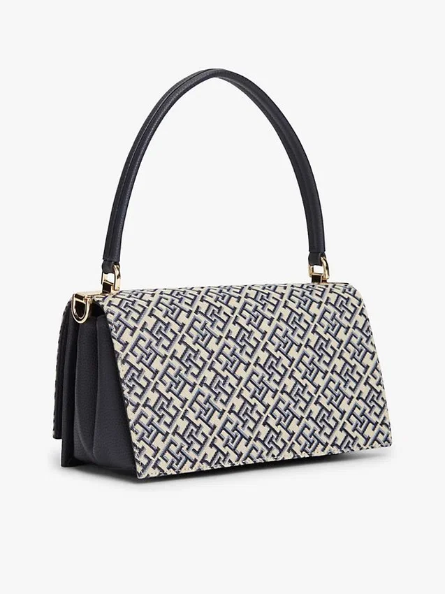 Torba na ramię z zapięciem Monogram Jacquard Torba na ramię z zapięciem Monogram Jacquard