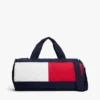 Torba podróżna z logo w stylu colorblock Torba podróżna z logo w stylu colorblock
