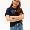 Wielobarwna koszulka dziecięca z logo Hilfiger Wielobarwna koszulka dziecięca z logo Hilfiger