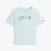 Wielobarwna koszulka dziecięca z logo Hilfiger