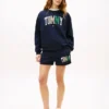Wielobarwne szorty dresowe z logo Tommy Wielobarwne szorty dresowe z logo Tommy