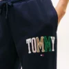 Wielokolorowe spodnie dresowe z logo Tommy Wielokolorowe spodnie dresowe z logo Tommy