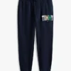Wielokolorowe spodnie dresowe z logo Tommy Wielokolorowe spodnie dresowe z logo Tommy