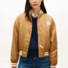 Wodoodporna kurtka bomberka w stylu varsity Wodoodporna kurtka bomberka w stylu varsity