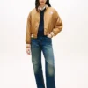 Wodoodporna kurtka bomberka w stylu varsity Wodoodporna kurtka bomberka w stylu varsity