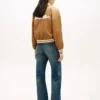 Wodoodporna kurtka bomberka w stylu varsity Wodoodporna kurtka bomberka w stylu varsity