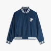 Wodoodporna kurtka bomberka w stylu varsity Wodoodporna kurtka bomberka w stylu varsity