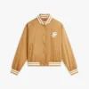 Wodoodporna kurtka bomberka w stylu varsity Wodoodporna kurtka bomberka w stylu varsity