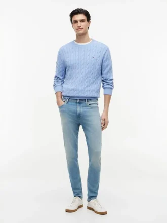 Wyblakłe jeansy skinny