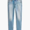 Wyblakłe jeansy skinny Wyblakłe jeansy skinny