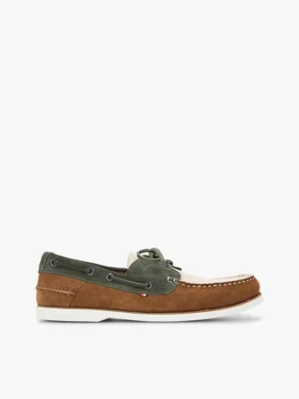 Zamszowe buty żeglarskie