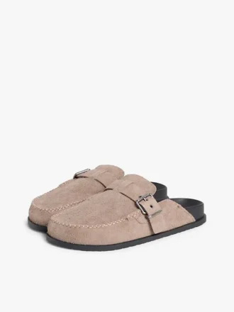 Zamszowe mokasyny bez zapiętka Tommy Jeans Zamszowe mokasyny bez zapiętka Tommy Jeans