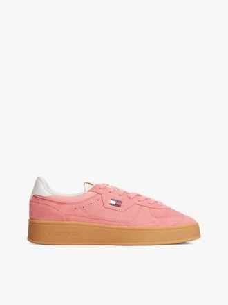 Zamszowe trampki na platformie Tommy Jeans
