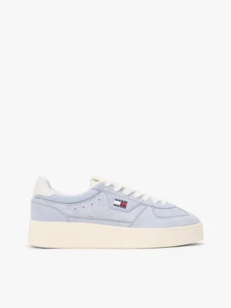 Zamszowe trampki na platformie Tommy Jeans