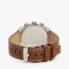 Zegarek chronograf z paskiem skórzanym 40 mm Zegarek chronograf z paskiem skórzanym 40 mm