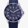 Zegarek chronograf z silikonowym paskiem 43 mm